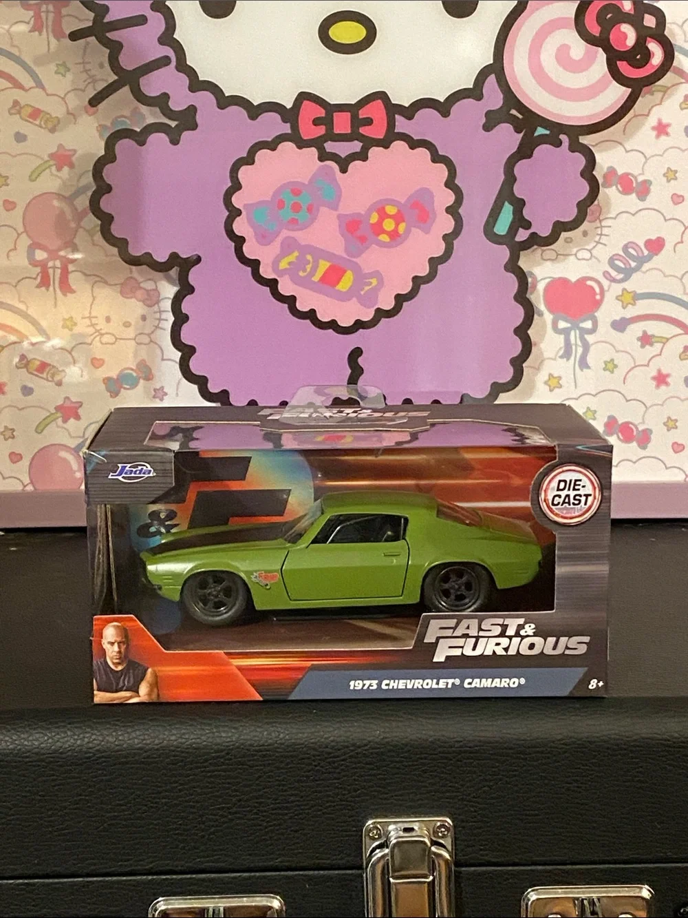 NIB 1:32 Fast & Furious 1973 Chevrolet Camaro Die-Cast 💚🖤